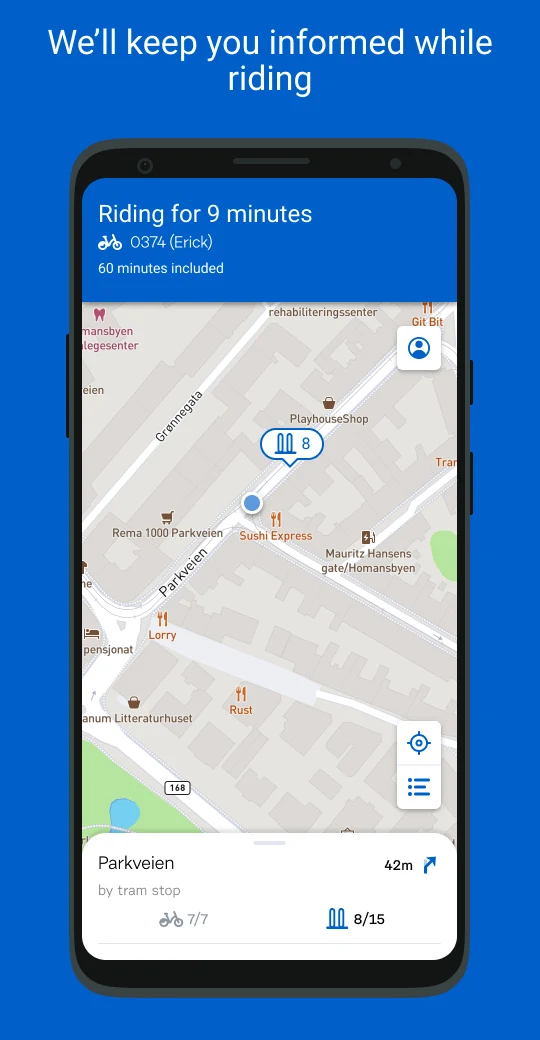 Oslo City Bike screenshot